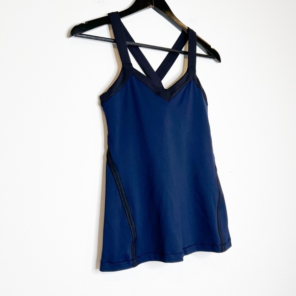 Lululemon Tank Push Your Limits Crossed Straps on the Back - Picture 2 of 6